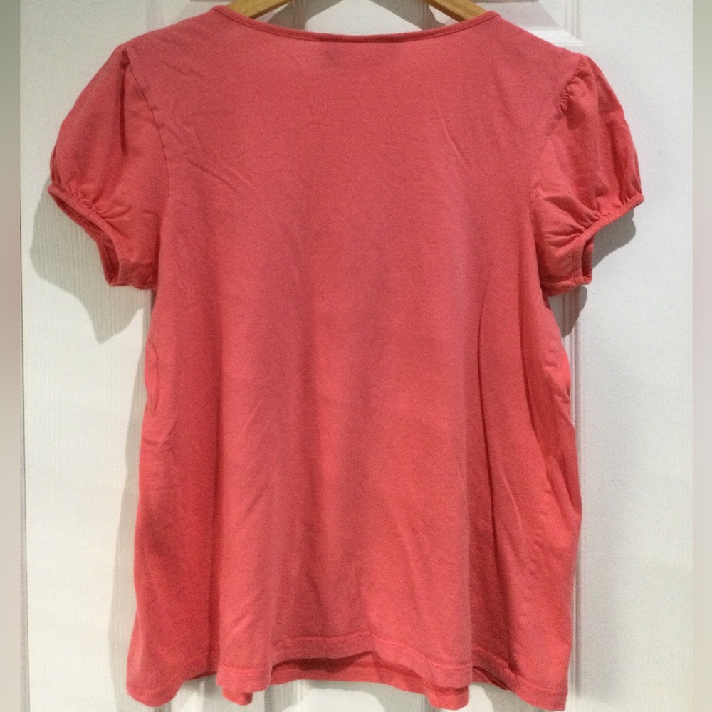 Tomorrow’s Mother Pink Puff Sleeve Cotton Blouse - Picture 5 of 5